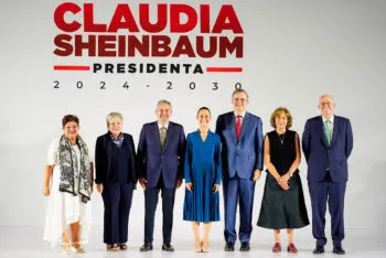 Claudia Sheinbaum presenta a los primeros miembros de su gabinete de gobierno