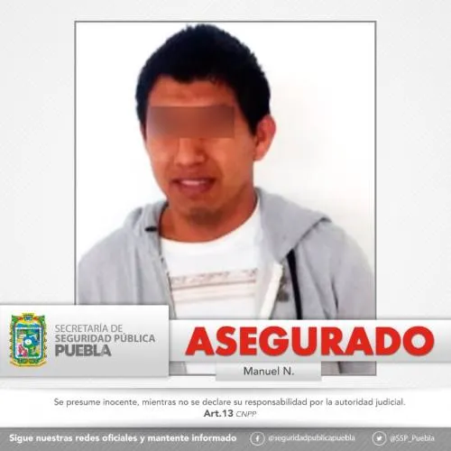 SSP detuvo a sujeto que presuntamente le realizó tocamientos lascivos a una menor