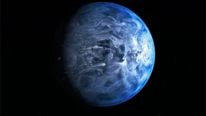 Gigante de gas azul es descubierto por astrónomos