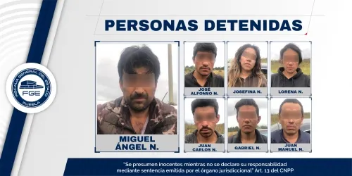 Fiscalía de Puebla y Policía de Chignahuapan desarticularon banda delictiva