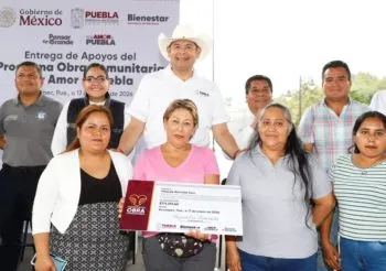 Obra Comunitaria en Puebla: Gobierno estatal invertirá hasta 2 mil millones de pesos para atender rezagos sociales
