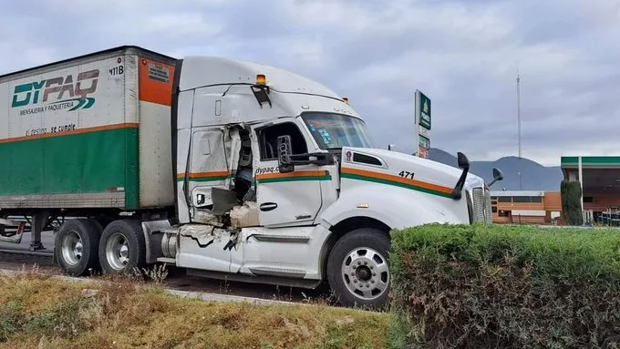 Choque en autopista Puebla Orizaba