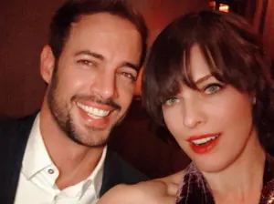William Levy presume foto con Milla Jovovich
