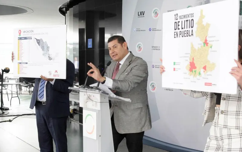 Litio en Puebla, Alejandro Armenta