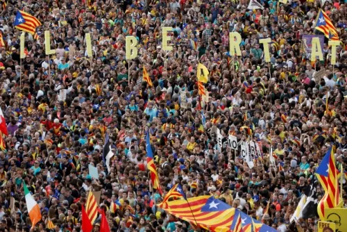 Paro general en Cataluña registra alta asistencia