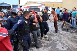 Policía intervino para restablecer orden en zafarrancho del Hidalgo