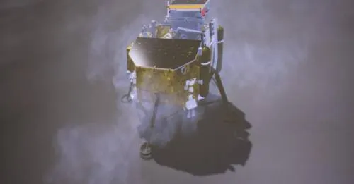 Chang e-4 cumplió con éxito misión en el lado oscuro de la Luna China