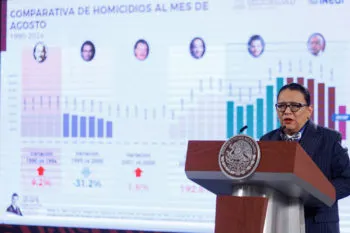 Homicidio dolosos disminuyeron 19% en este sexenio: Rosa Icela Rodríguez