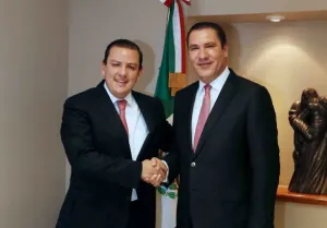 Moreno Valle se reúne con Fernando Galindo de la SHCP