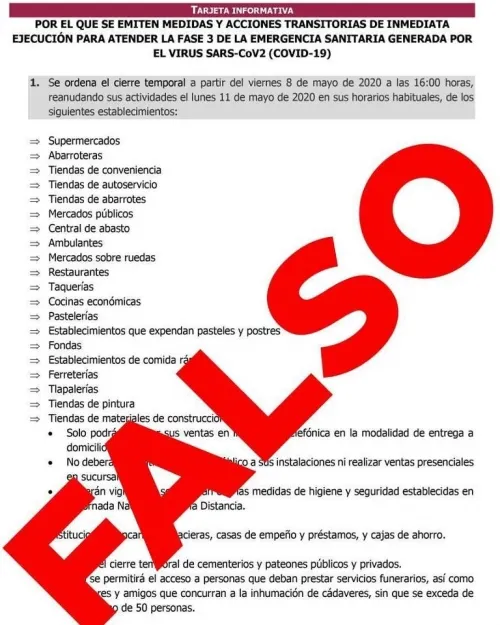 Miles de Fake News sobre la pandemia suelta la oposición de la 4T para ganar votos