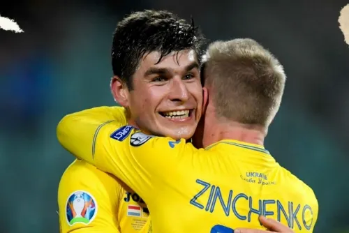 Ucrania derrota 2-1 a Portugal y califica a la Euro 2020