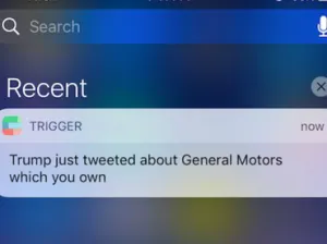Crean ‘app’ que avisa de tuits de Trump sobre empresas