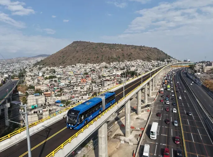 Claudia Sheinbaum inicia las pruebas del trolebús Chalco-Santa Marta, obra clave para la movilidad y justicia social