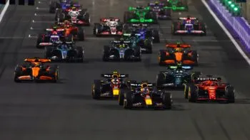 ¡“Checo” Pérez nuevamente en el podio!, terminó segundo en el GP de Arabia Saudí