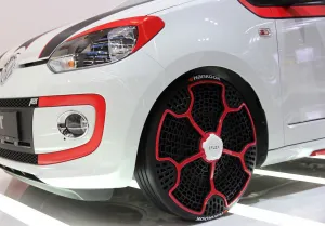 Neumáticos futuristas serán sin aire