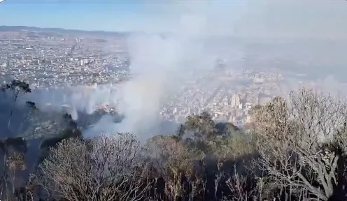 Incendios forestales en Bogotá