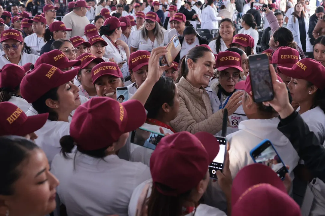Salud Casa por Casa y presupuesto directo a pueblos originarios: Sheinbaum realiza gira en Hidalgo y Tlaxcala