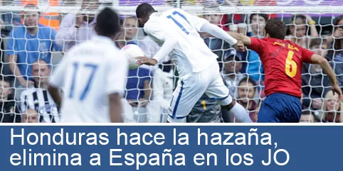 Honduras hace la hazaña, elimina a España en los JO