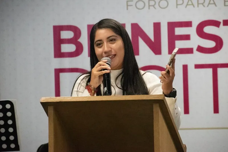 Natalie Hoyos López, titular del Sicom. Foto: Especial