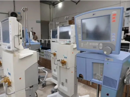 Yucatán adquirió 110 nuevos respiradores de alta tecnología
