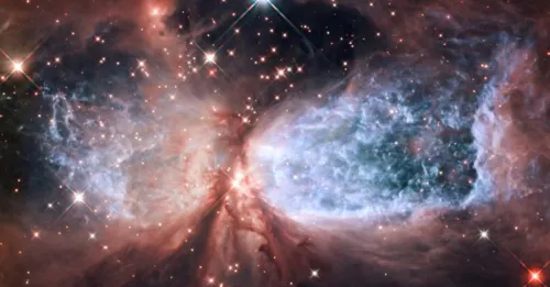 NASA revela imagen de paisaje “invernal” de estrellas jóvenes
