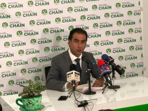 Encuestas no me favorecen, pero no declinaré a favor de ningún candidato: Chaín