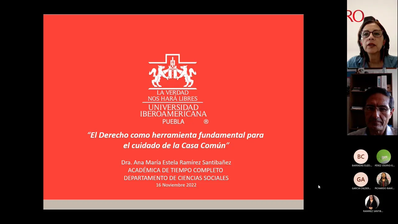 Derecho debe proteger el medioambiente: académica IBERO Puebla