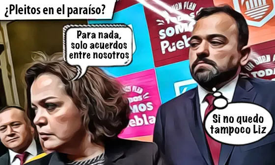 El supuesto pleito en la burbuja de Claudia Rivera