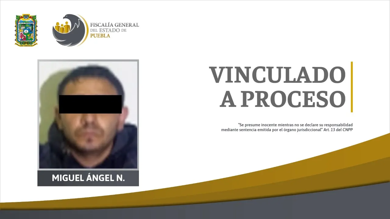 Presunto violador detenido en Tepeaca, está en prisión preventiva