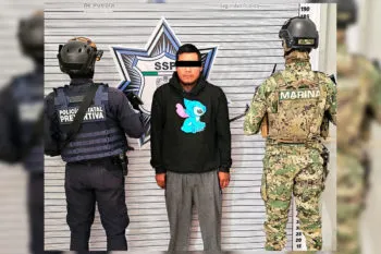 Detienen a presunto extorsionador de comerciantes de la Central de Abasto de Puebla