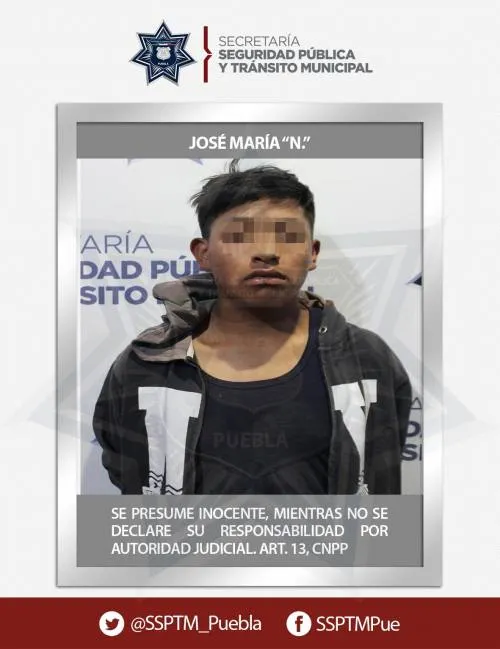 Mediante Operativo Pasajero Seguro, detuvo SSPTM a tres hombres por robo a transporte público