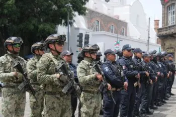 SSP despliega más de mil 300 elementos por operativo de Fiestas Patrias en Puebla