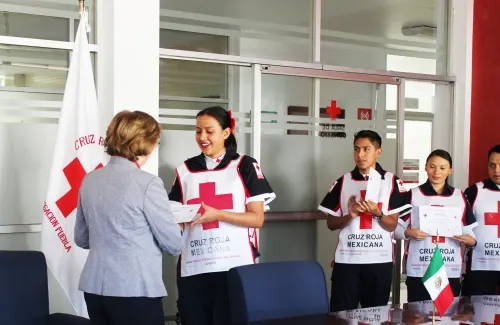 Cruz Roja Puebla conmemora 40 años de la especialidad de Rescate de Alta Montaña
