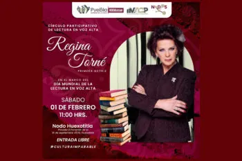 Invita IMACP a círculo participativo de lectura en voz alta con Regina Torné