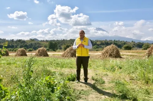 Recorren titulares de Gobernación y Protección Civil ruta no. 2 de evacuación del Popocatépetl