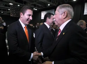 RMV acompaña al gobernador de Tamaulipas en su quinto informe