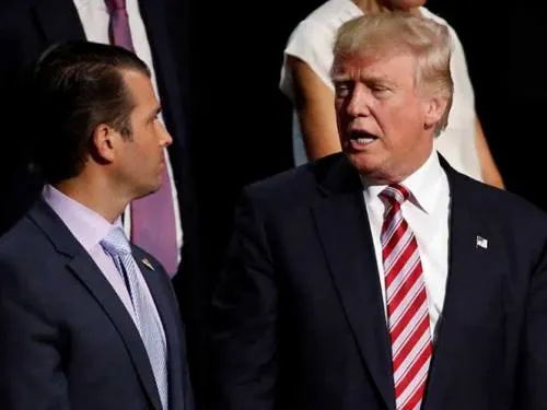 Trump se enteró de reunión entre su hijo y abogada rusa “hace pocos días”