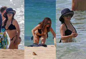 Salma Hayek en bikini