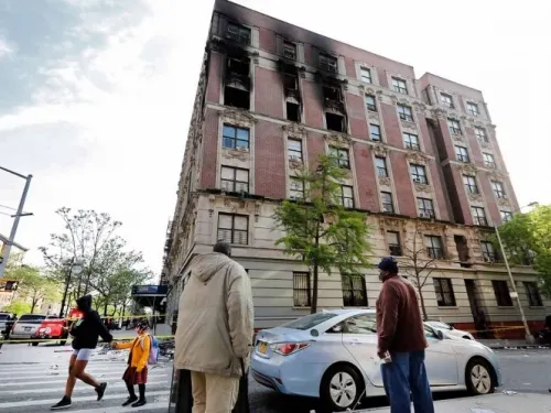 Mueren 4 niños y 2 adultos en incendio en Nueva York