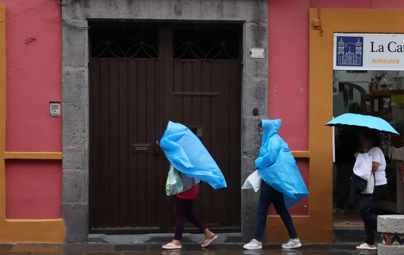 Lluvia en Puebla