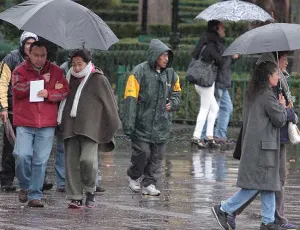 Saque el paraguas: Posibles lluvias en el Valle de México
