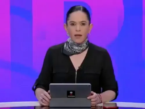 Yuriria Sierra, periodista de Grupo Imagen da positivo a Covid-19