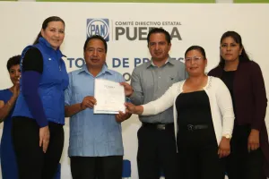 Encabeza Martha Erika Alonso toma de protesta PAN en El Verde
