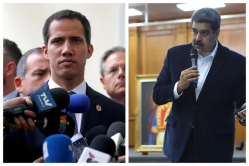 Guaidó y Maduro llegan a acuerdo para buscar recursos contra pandemia de Covid-19