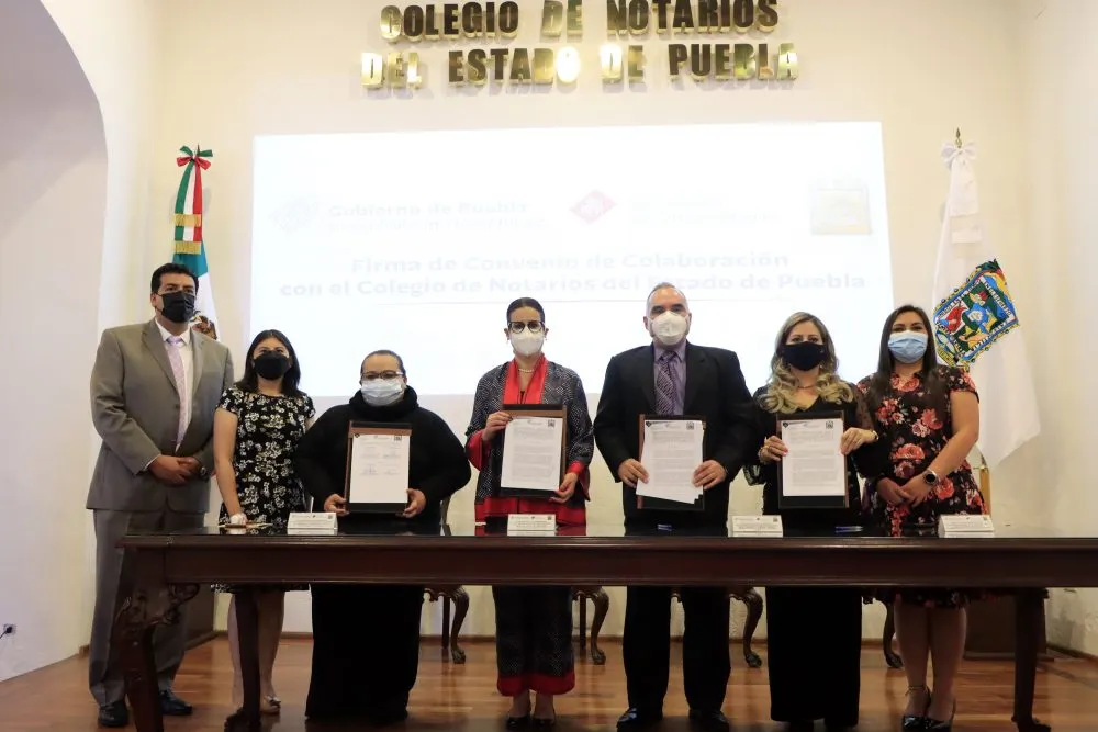Suscriben SEGOB y Colegio de Notarios convenio  para la constitución de organizaciones civiles   