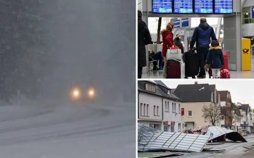 Europa sufre furia del clima: al menos nueve muertos por tormenta “Friederike”