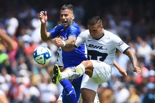 Pumas empata 1-1 contra Cruz Azul en la jornada 10 del Torneo Apertura 2019 de la Liga MX
