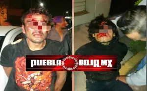 VIDEO: Taxistas casi linchan a dos ladrones en el Mercado Hidalgo
