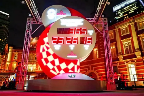 Tokio 2020 celebra cuenta regresiva con el encendido del reloj