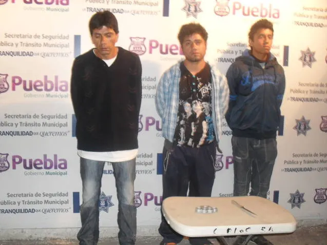 Policía Municipal capturó a presuntos asaltantes de transeúntes